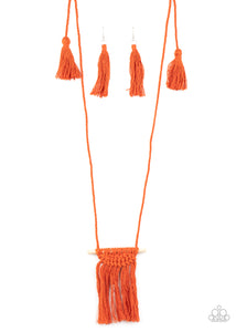 Between You and MACRAME - Orange - Paparazzi