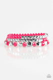 Beaded Bravado - Pink - Paparazzi